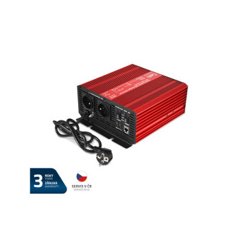 Měnič napětí GETI GPIU 612S 12V/230V 600W