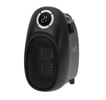 Ohřívač s ventilátorem Topení Elektrický ohřívač 1500 W s časovačem