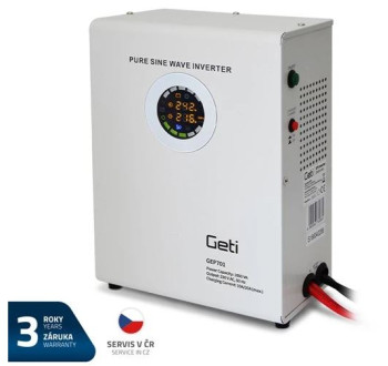 Zdroj záložní GETI GEP701 sinus 700W nástěnný