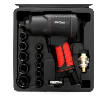 Utahovák příklepový kompozitový s ořechy, sada 17ks, KRAFT&DELE