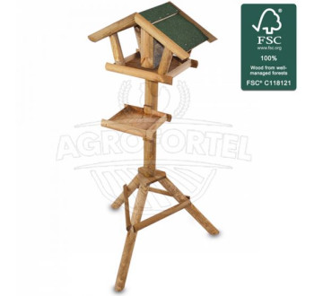 Dřevěné ptačí krmítko Ptačí farma