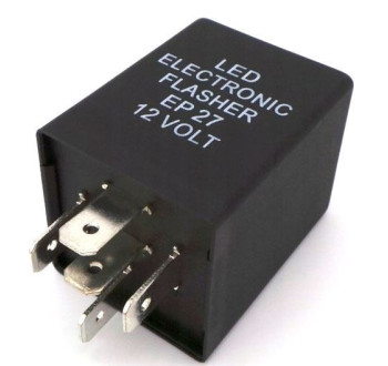 Přerušovač blinkrů EP27 12V/ 0,24-240W pro obyčejné žárovky i LED