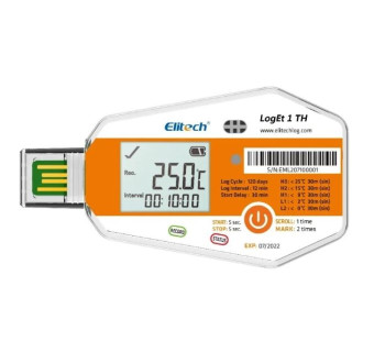 Teploměr a vlhkoměr Elitech LogEt-1-TH - USB Datalogger - jednorázový
