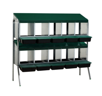 snaskove hnizdo pro slepice gaun 10191 desetimistne na nozickach