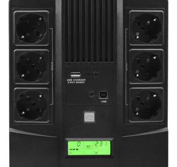 Záložní zdroj - 800VA / 480W 9Ah, UPS, Green Cell UPS