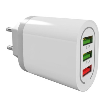 Napáječ, nabíječka USB-A - 3x  18W QUICK CHARGE 2.0-3.0