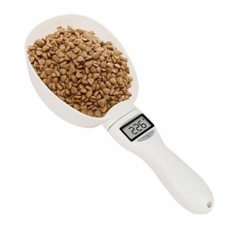 Digitální váha ve lžíci na krmivo 800g