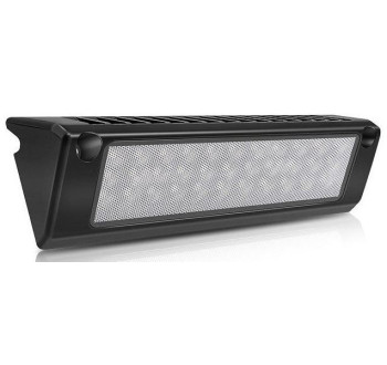 Přídavné světlo LED 10-30V/60x LED šikmé na karavany nebo lodě černé