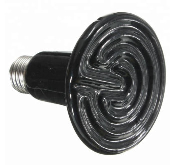 Keramická žárovka 50W / tepelný zářič do objímky