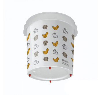 Napájecí kýbl s vertikálními niply, 32 litrů