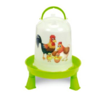 Eko napáječka s nožičkami řady HAPPY RANGE 3 l - zelená