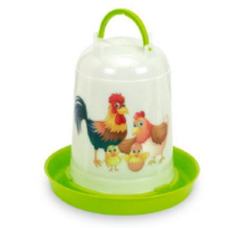 Eko napáječka z řady HAPPY RANGE 5 l - zelená