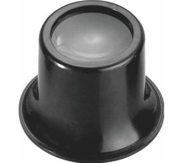 Oční hodinářská lupa 25mm, zvětšení 10x