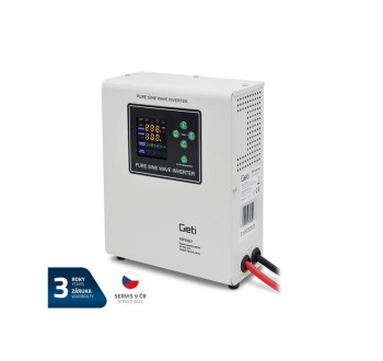 Zdroj záložní GETI GEP501LF sinus 500W nástěnný (800VA)