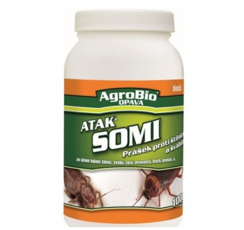 AgroBio Atak Somi prášek proti štěnicím a švábům 200 g