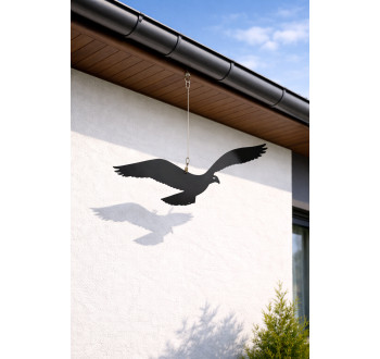 PLAŠIČ ptáků  385 mm + závěs a otočný obrtlík