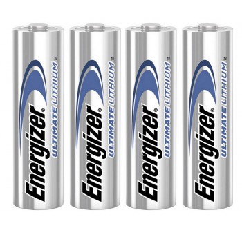 Lithiová baterie Energizer Hi Energy, typ AA, 3 + 1 zdarma
