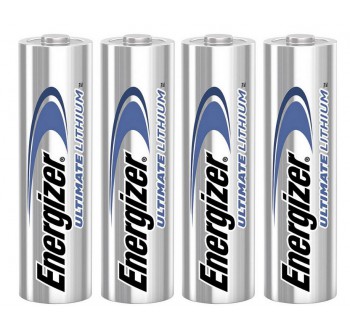 Lithiová baterie Energizer Hi Energy, typ AA, 3 + 1 zdarma