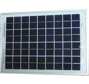 Fotovoltaický solární panel 10W polykrystalický 370x250x17mm
