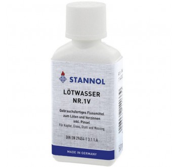 Pájecí kapalina Stannol Nr. 1V, F-SW 12, 50 ml