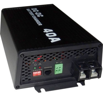 DC-DC nabíječka Soluowill DDB1240, 12V/40A pro Pb a LiFePO baterie
