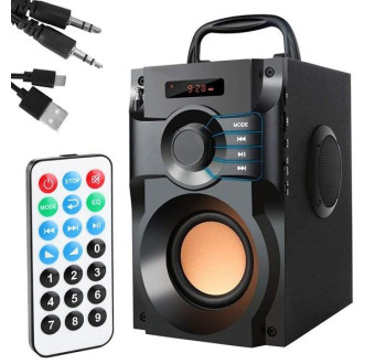 Reproduktor Bluetooth, rádio, dálkový ovladač