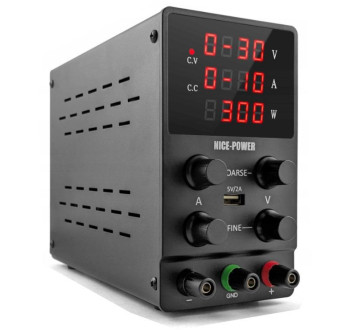Laboratorní zdroj Nice-Power SPS3010 0-30V/0-10A černý
