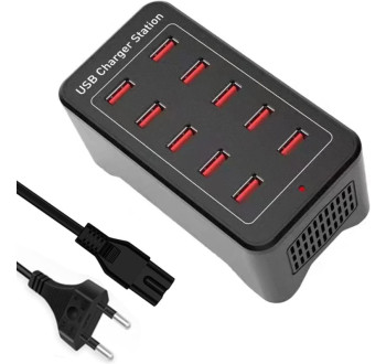 Nabíječka /charging hub/ 10x USB-A 10A/50W