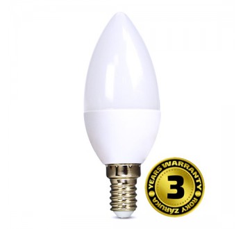Solight LED žárovka, svíčka, 6W, E14, 3000K, 450lm