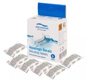 Odvápňovací tablety do kávovaru AQUALOGIS DECALC kompatibilní DELONGHI ECO DECALC 6ks