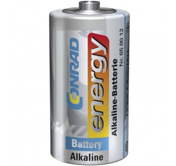 Alkalická baterie Conrad Energy, typ C