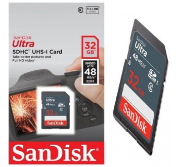 Paměťová karta SanDisk SD 32GB class 10