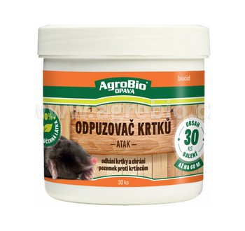 AgroBio Kouzlo přírody Odpuzovač krtků 30ks