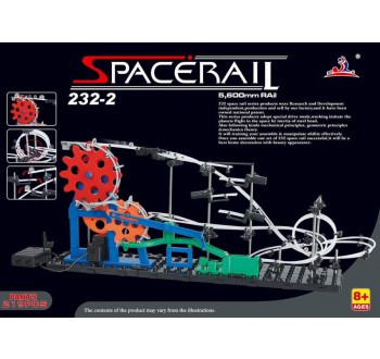 SpaceRail 232-2 LEVEL 2 kuličkodráha nové generace OZUBENÉ KOLO