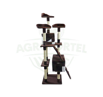 Kočičí škrabadlo H3 - Hnědo-béžové