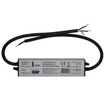 Zdroj spínaný pro LED 12V/ 12W Geti LPV-12