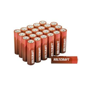 VOLTCRAFT Industrial LR6 tužková baterie AA alkalicko-manganová 3000 mAh 1.5 V 24 ks