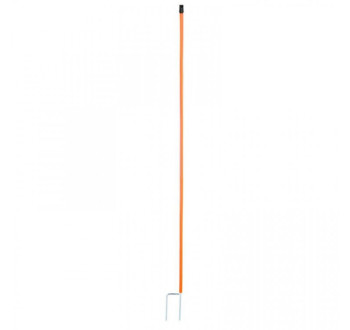 Tyčka náhradní k síti pro drůbež 106 cm, 2 hroty, oranžová