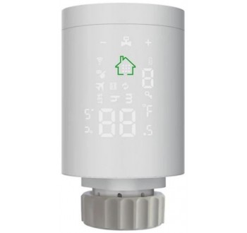 Smart termostatická hlavice MOES ZTRV-368 ZigBee Tuya