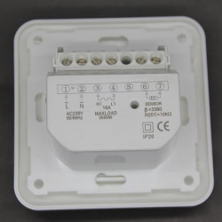 Termostat mechanický HT020-E 16A