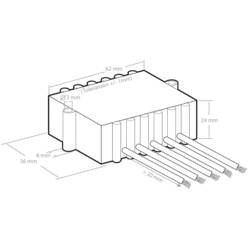 Kemo M032N mono zesilovač hotový modul 6 V/DC, 9 V/DC, 12 V/DC, 16 V/DC 12 W 4 Ω