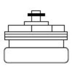 mosazný adaptér termostatického ventilu TA 700102 vhodný pro topné těleso TA, M28 x 1,5