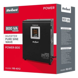 Zdroj záložní REBEL POWER-800 12/230V 800VA 500W nástěnný