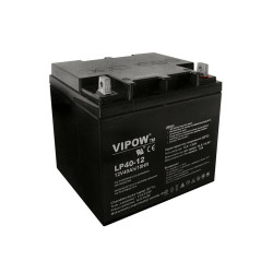 Baterie olověná 12V  40Ah VIPOW