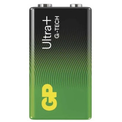 Baterie 6F22 (9V) alkalická GP Ultra Plus 9V