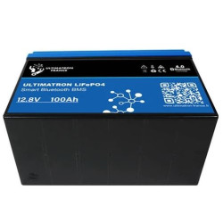 Baterie LiFePO4 12,8V 100Ah Ultimatron Smart BMS