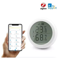 Smart teploměr s měřením vlhkosti MOES Temperature and Humidity Sensor ZigBee Tuya