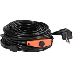 Topný kabel s termostatem 3-13 °C 230 V PG 18, 18 metrů, 288W