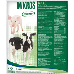 Mikrop MILAC - mléčná krmná směs, 3 kg