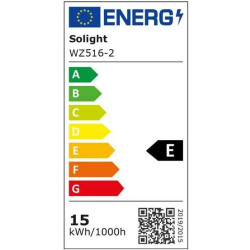 Žárovka LED E27 15W A60 bílá přírodní SOLIGHT WZ516-2